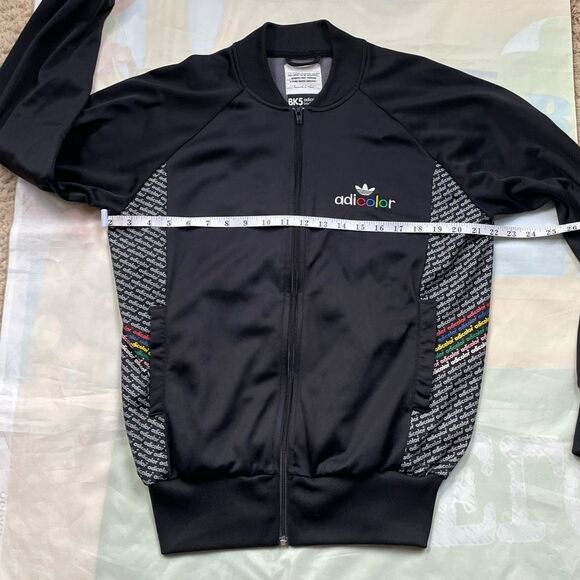 ADIDAS BK5 Adi-Color Series DaVinci zip up track jacket Limited Edition Sz S - Picture 2 of 11